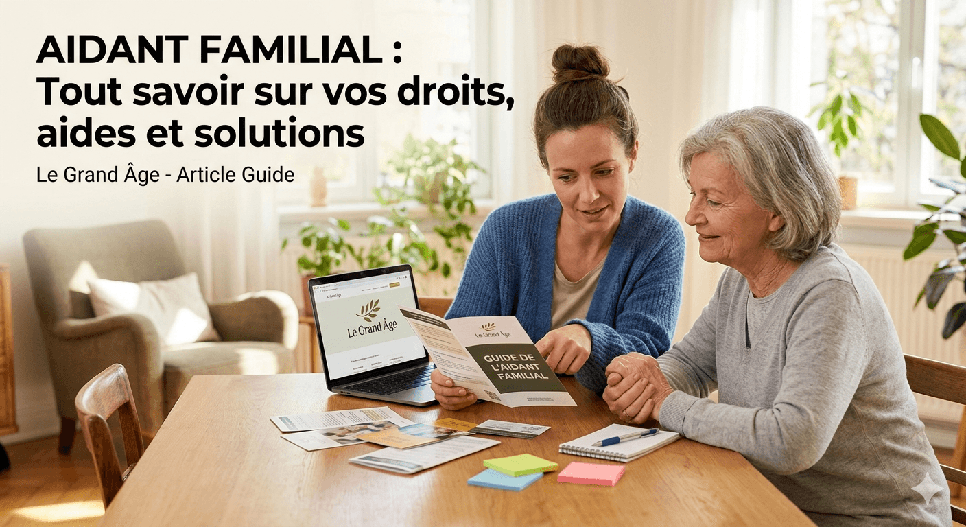 Aidant familial : Tout savoir sur vos droits, aides et solutions